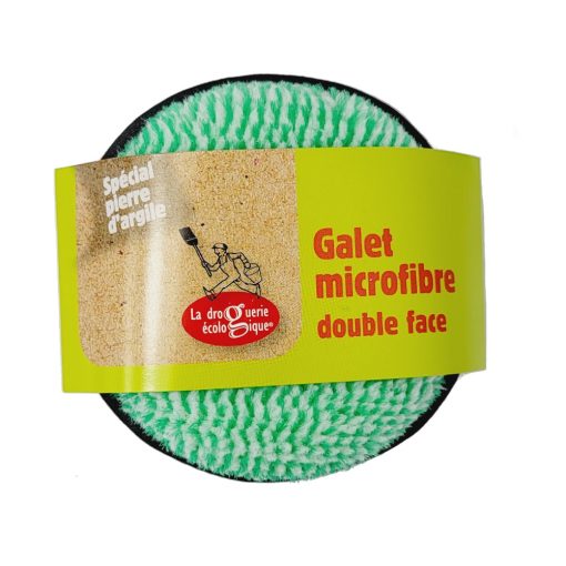 Galet microfibre double face
