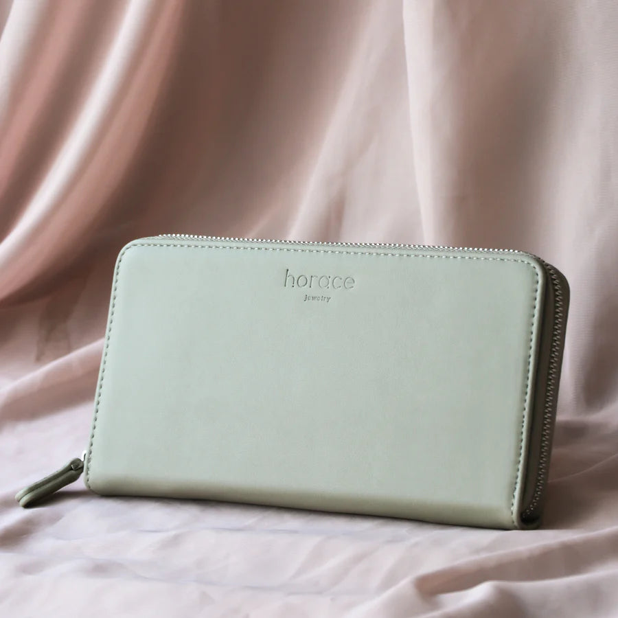 Étui de voyage pour bijoux - Sauge