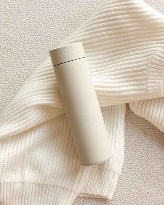Tasse de voyage avec infuseur - crème de Moi d'abord