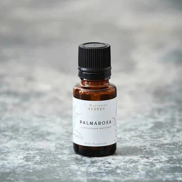 HUILE ESSENTIELLE PALMAROSA des Mauvaises Herbes