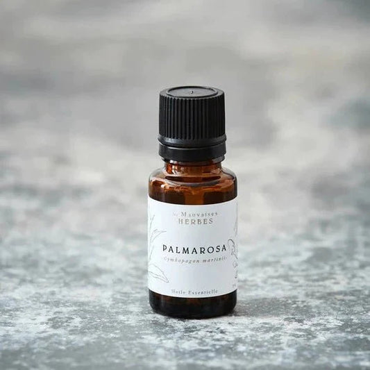 HUILE ESSENTIELLE PALMAROSA des Mauvaises Herbes
