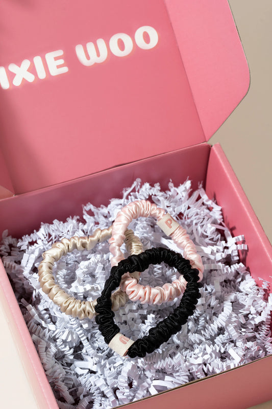 Chouchou en soie de PIXIE WOO