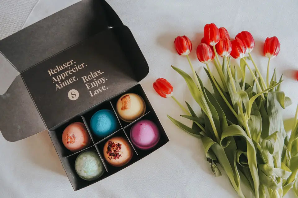 Coffret de bombes de bain cocktail de Saponaria