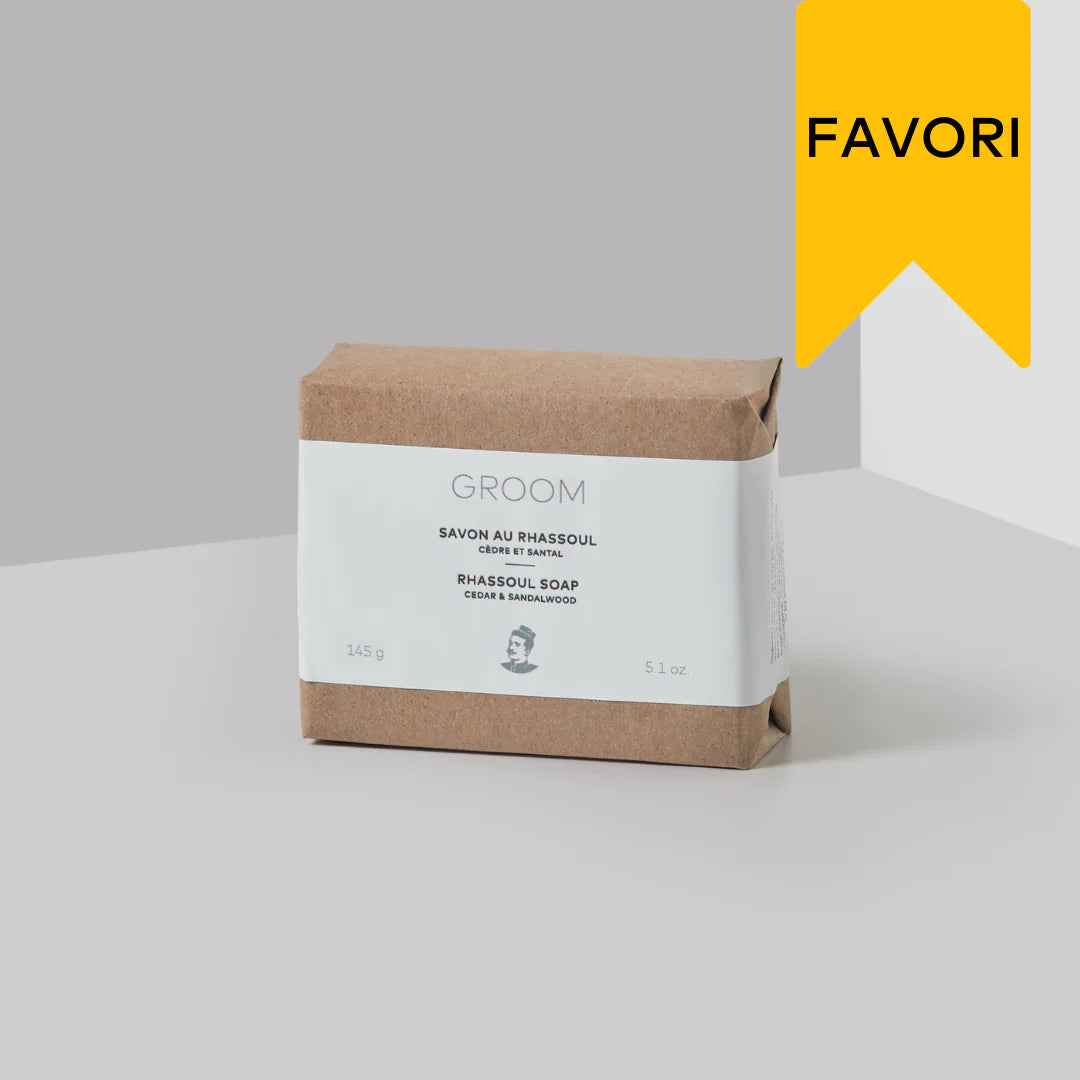 SAVON AU RHASSOUL de GROOM
