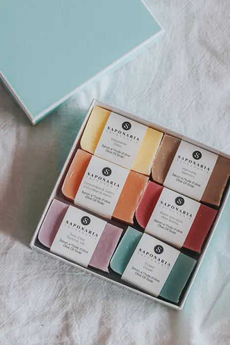 Coffret de petits-savons de Saponaria