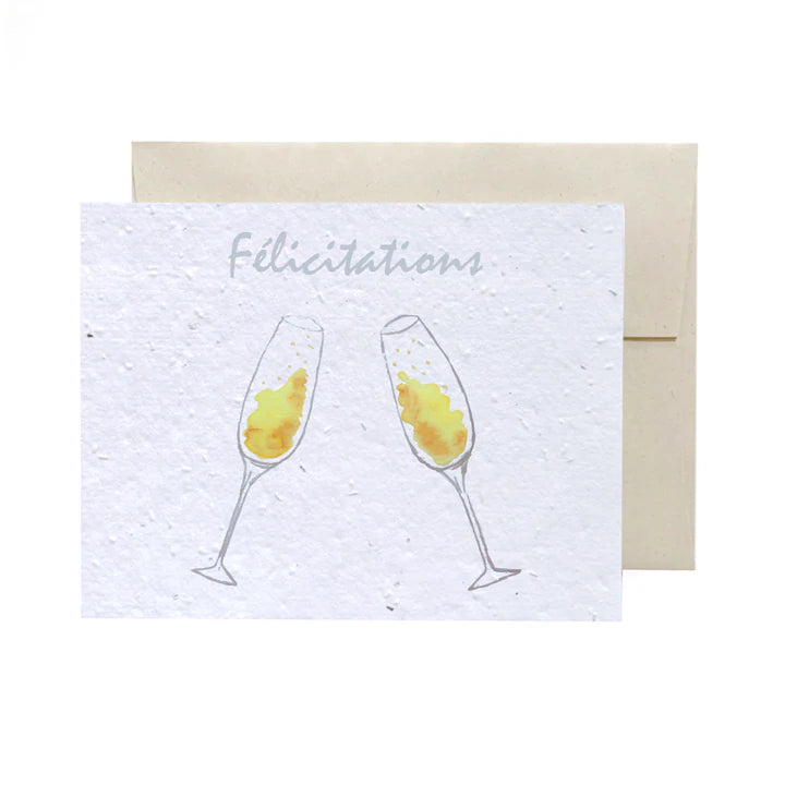 Carte Champagne de Flowerink