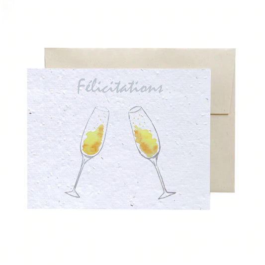 Carte Champagne de Flowerink