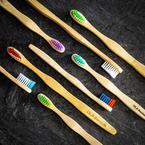 Brosse à dent paquet économique d'Ola Bamboo