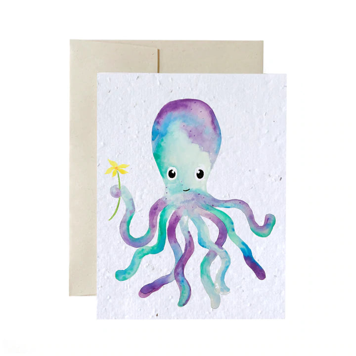 Carte Pieuvre de Flowerink