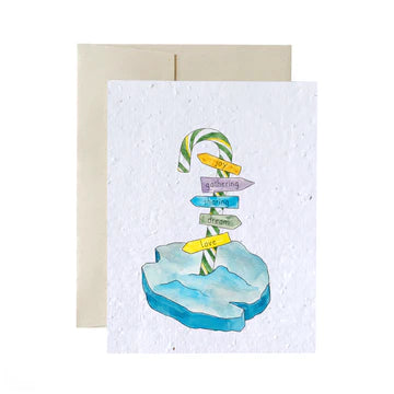 Directions des fêtes | Carte de Flowerink