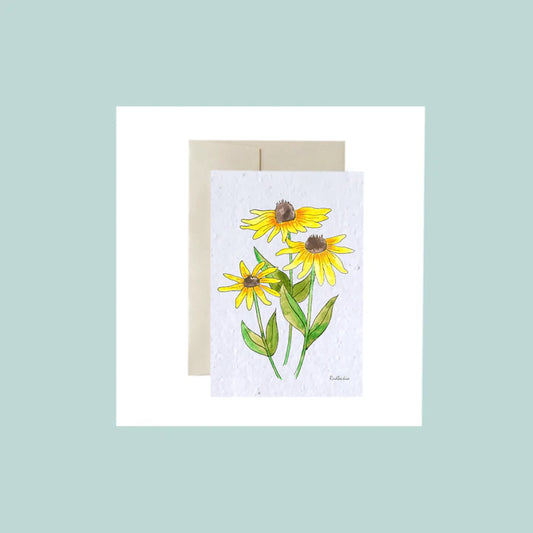 Mini carte Rudbeckia de Flowerink