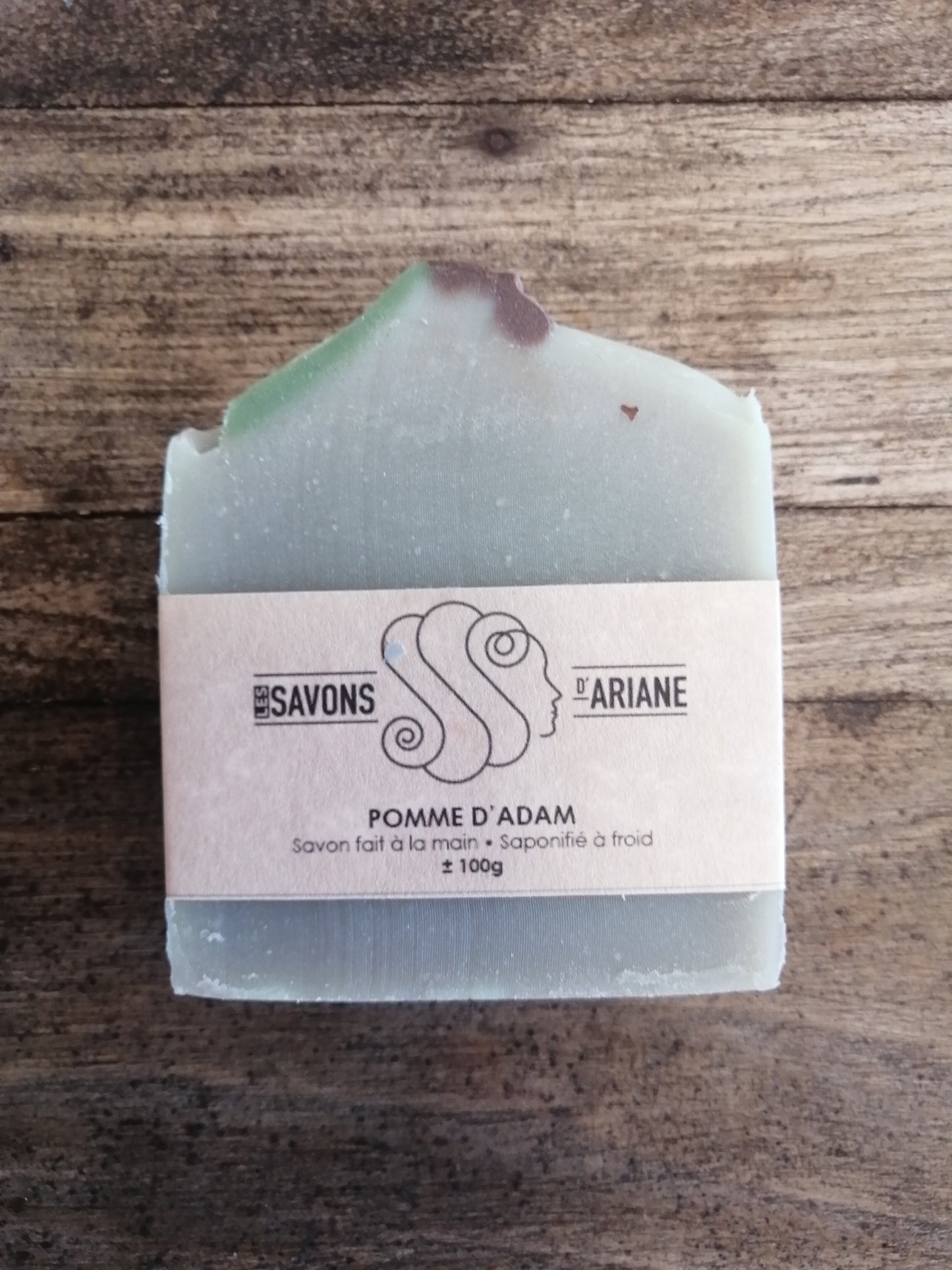 Savon Pomme d'Adam - Les savons d'Ariane