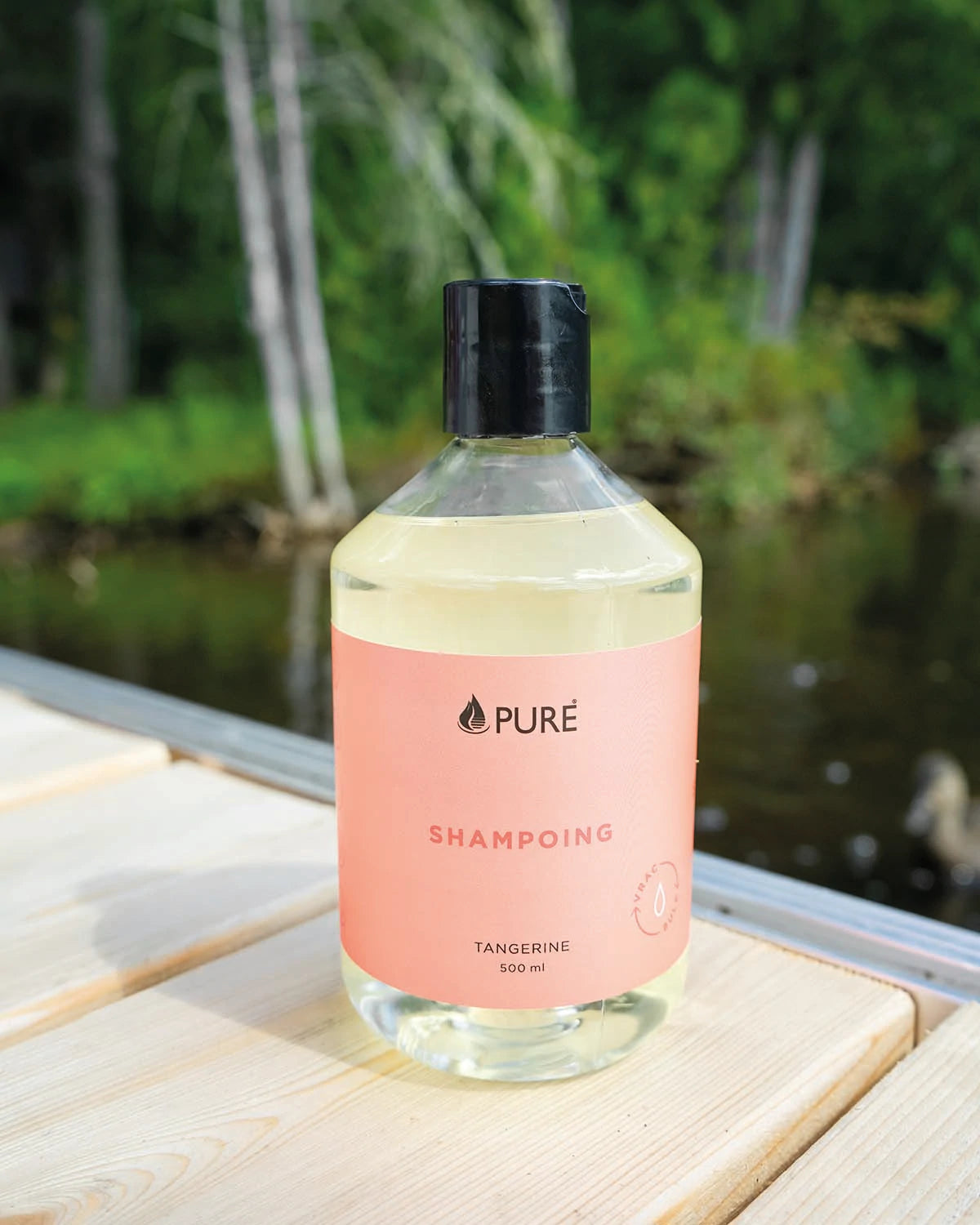 Shampoing à la tangerine de Pure