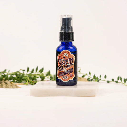 Sérum Visage #18 géranium et bois de hô de la Savonnerie des Diligences