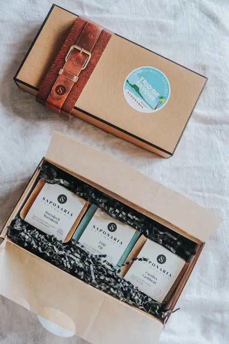 Trio de savons évasion de Saponaria