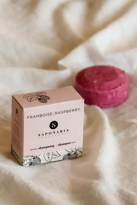 Shampoing solide – Framboise de Saponaria