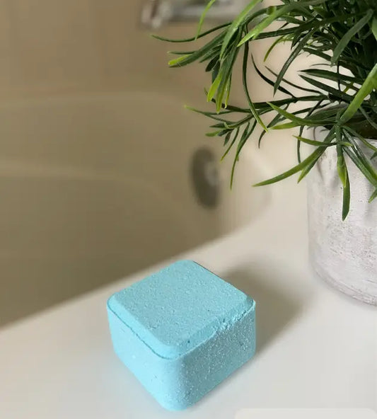 Bombe de bain – Gomme balloune (petit cube) de Saponaria