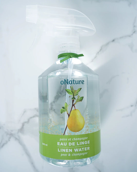 Eau de linge - Poire et champagne de oNature