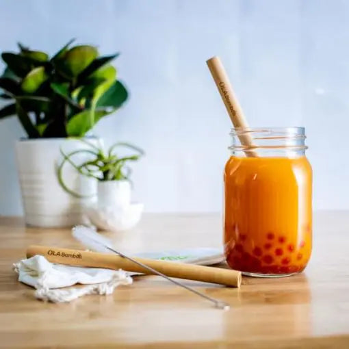 Paille pour Smoothies de Ola Bamboo