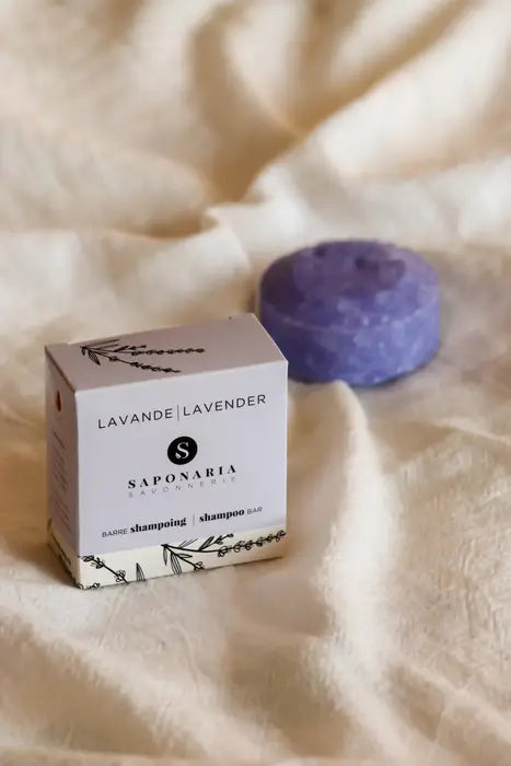 Shampoing solide – Lavande de Saponaria