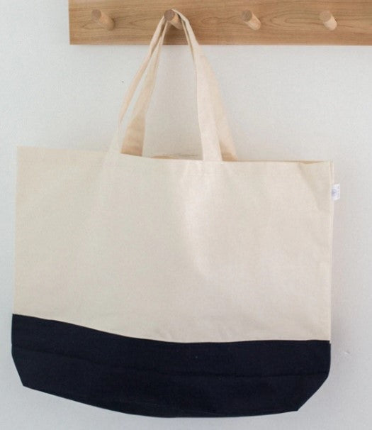 Le grand sac pour le marché de couleur bleu de Dans le sac