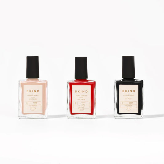 Coffret de vernis à ongles couleurs les Classiques de BKIND