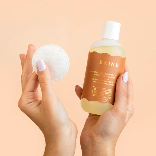 Dissolvant à vernis à ongles sans acétone de BKIND