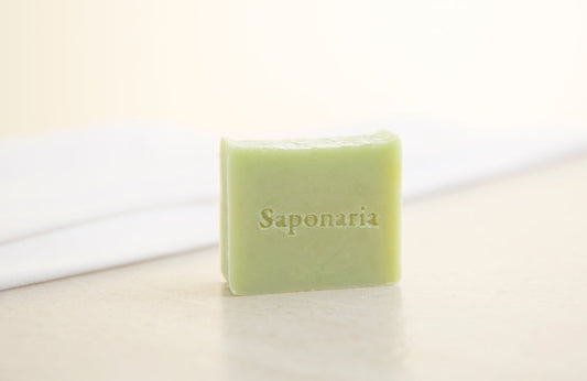 Savon – Pistache & amaretto de la Savonnerie Saponaria